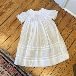 Girls 18 month smocked dress and slip